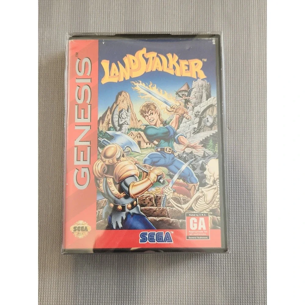 Landstalker (Sega Genesis, 1993) NO MANUAL